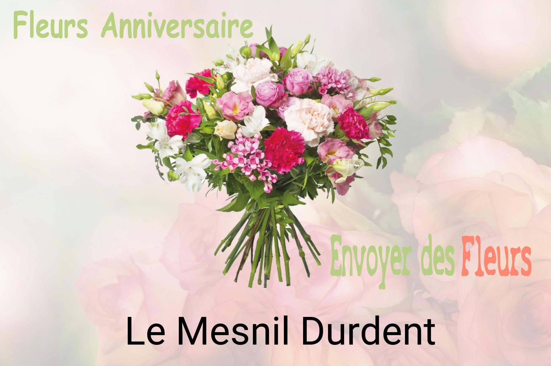 Bouquet de fleurs d’anniversaire livré à Le Mesnil-Durdent