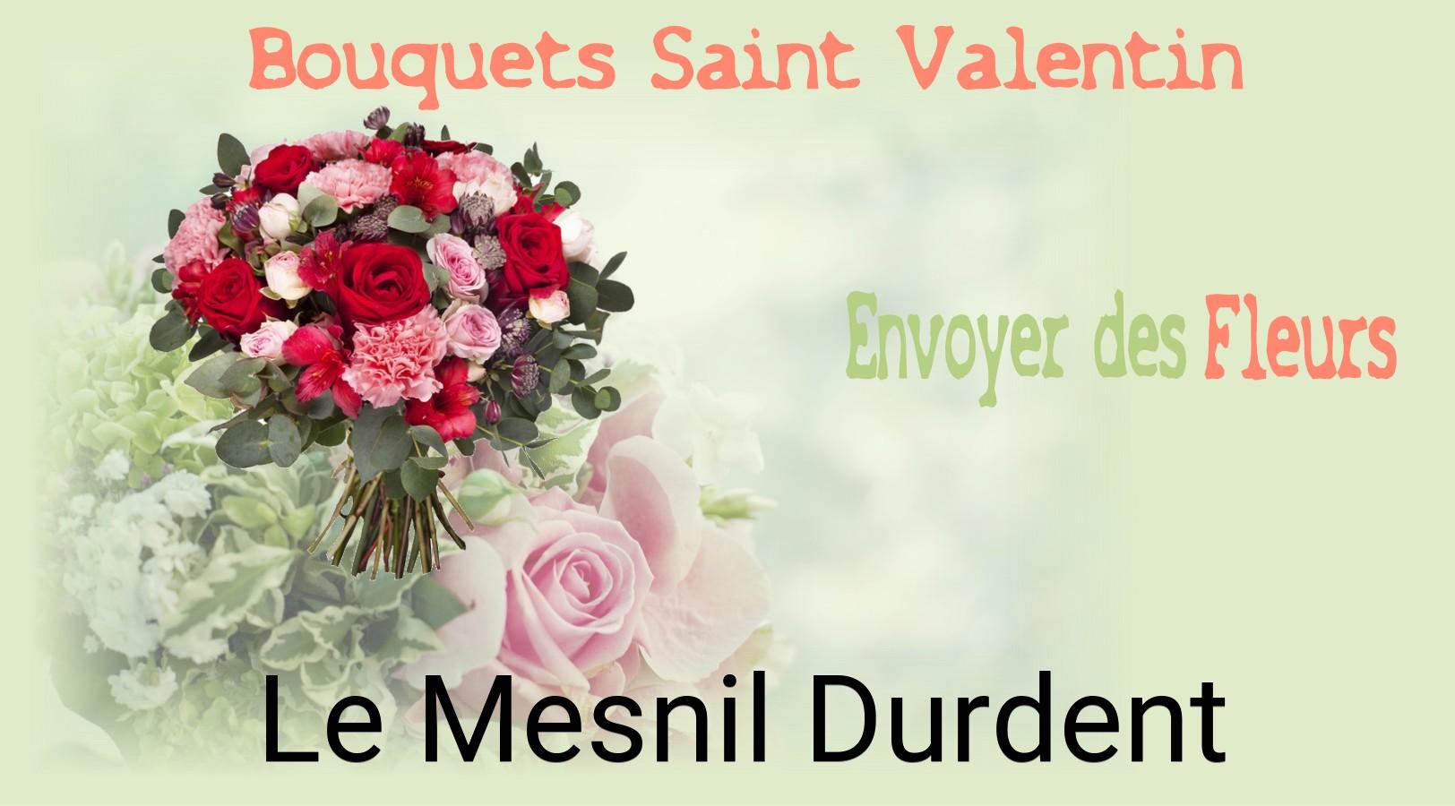 Roses de Saint-Valentin livrées à Le Mesnil-Durdent